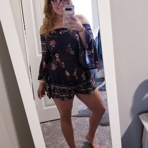 Jaase Summer Floral Romper